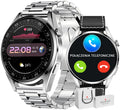 Smartwatch GIEWONT Vertex SmartCall GW450-5 Silver/Carbon Leather