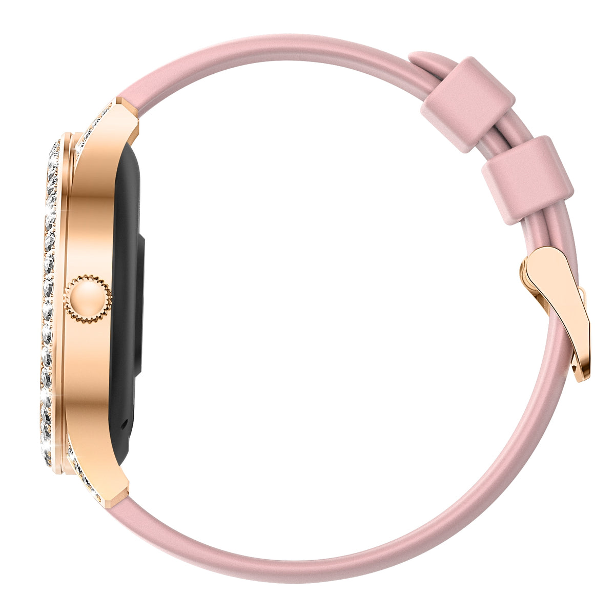 Smartwatch Damski VELTORI VT360-1 Różowy Pasek Silikonowy