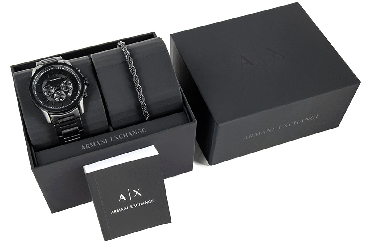 Zegarek Męski + Bransoleta ARMANI EXCHANGE AX7163SET