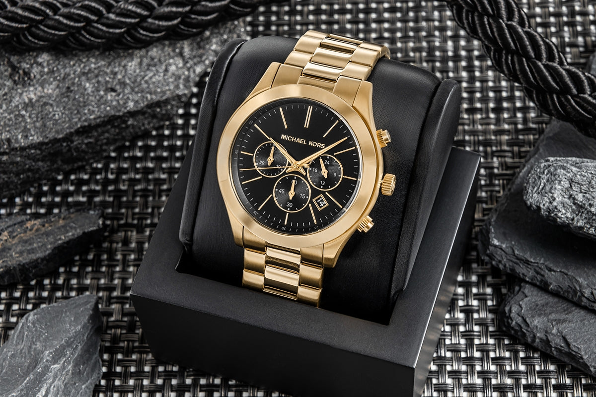 Zegarek Męski + Etui na karty MICHAEL KORS MK1076SET