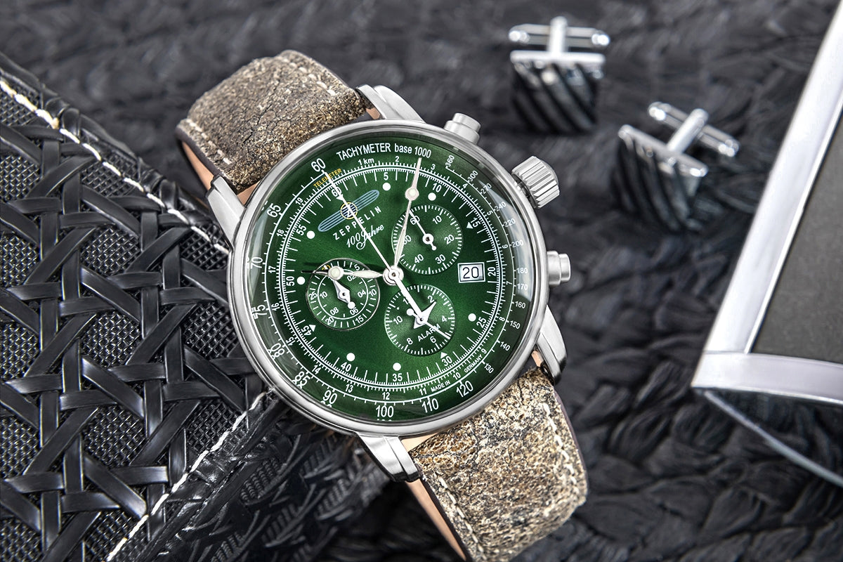 Zegarek Męski ZEPPELIN 100 Jahre Chronograph 8680-4