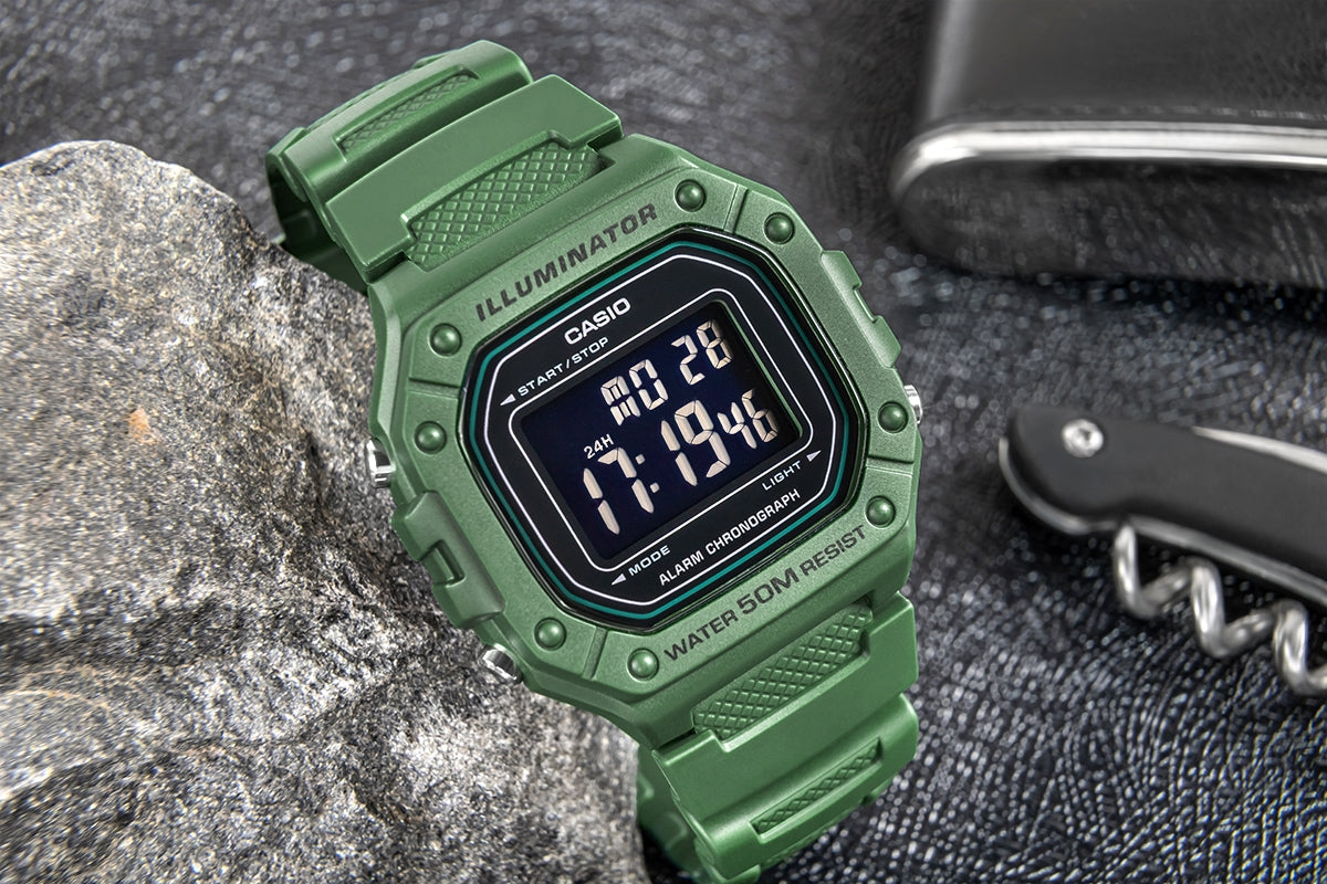 Zegarek CASIO W-218H-3BVEF Unisex