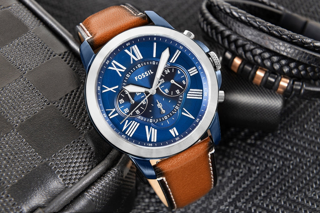 Zegarek Męski FOSSIL Grant Leather FS5151