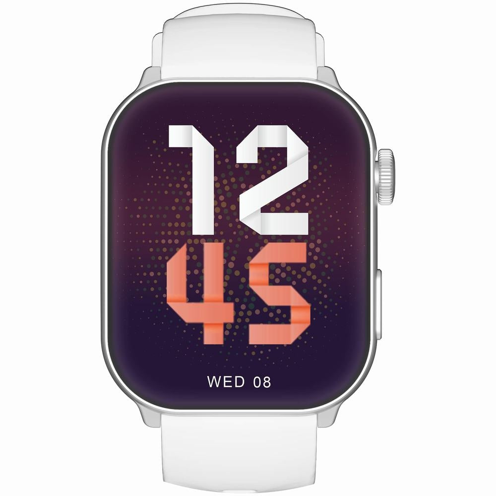 Smartwatch Damski GRAVITY GT28-10 Pasek + Bransoleta Biało Srebrny