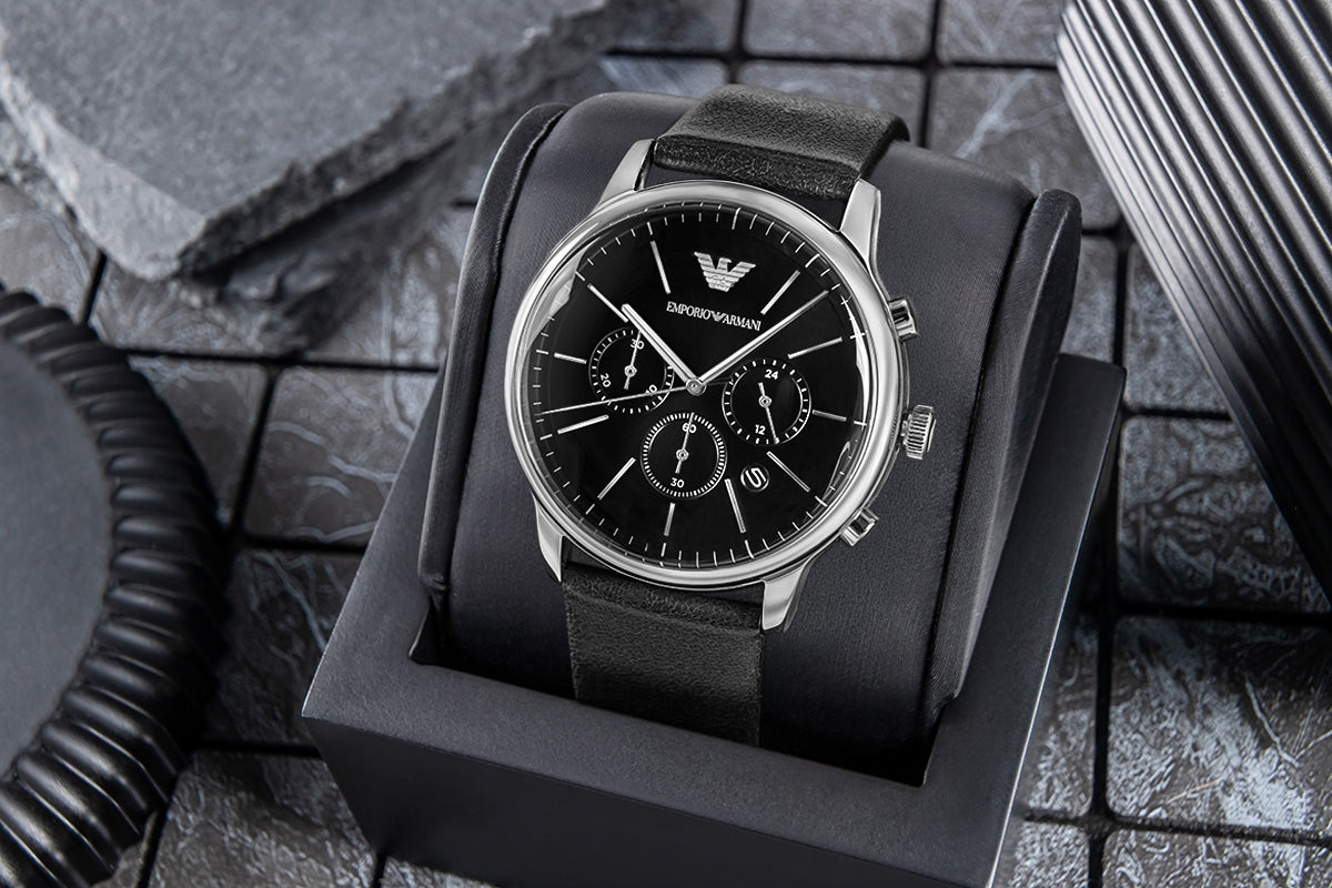 Zegarek Męski EMPORIO ARMANI Minimalist Chronograph AR11774