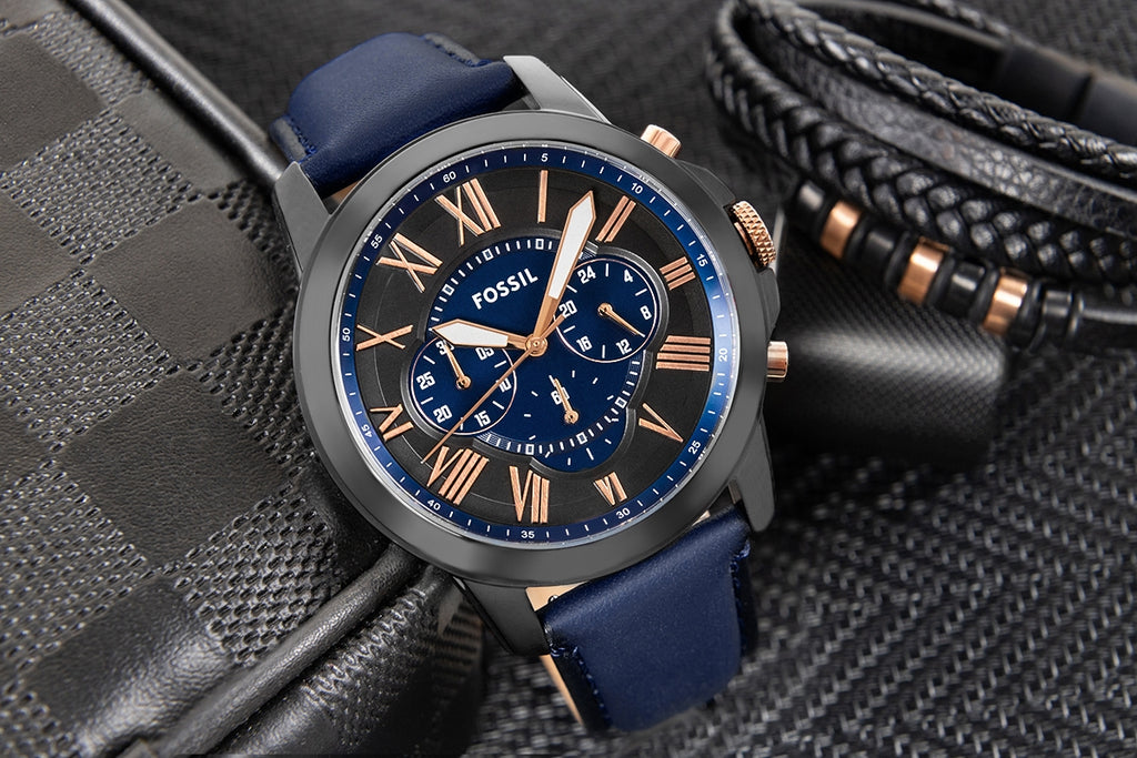 Zegarek Męski FOSSIL Grant Leather FS5061