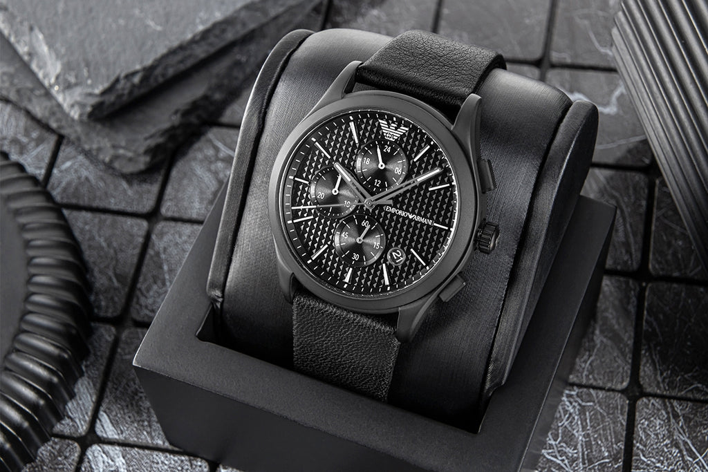 Zegarek Męski + Bransoleta EMPORIO ARMANI Paolo AR80070SET
