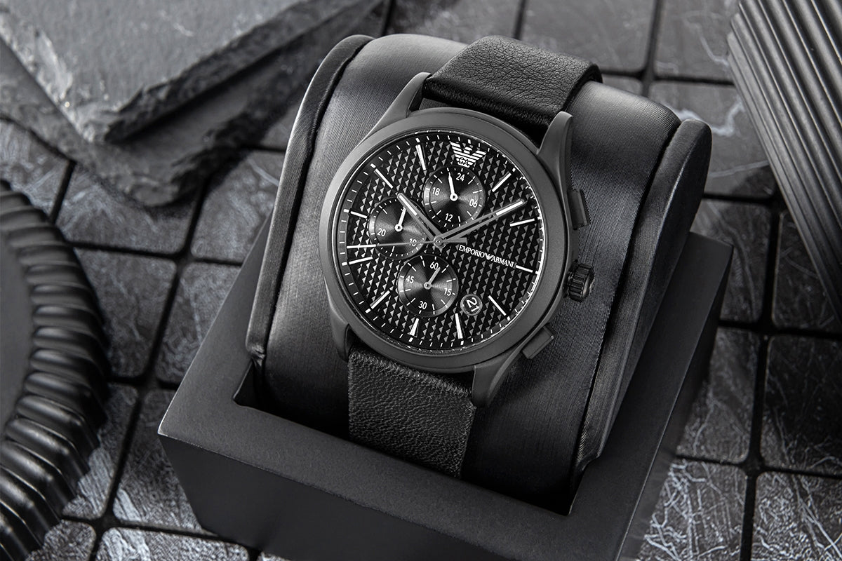 Zegarek Męski + Bransoleta EMPORIO ARMANI Paolo AR80070SET