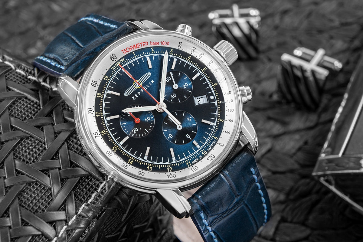 Zegarek Męski ZEPPELIN LZ14 Marine Chronograph 8888-3