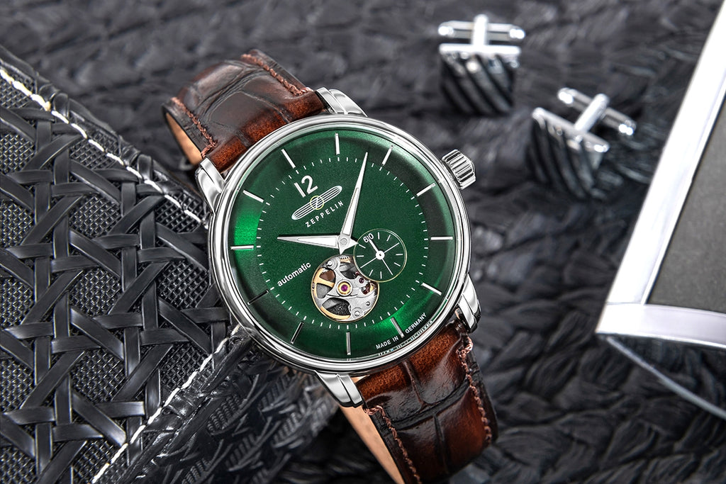 Zegarek Męski ZEPPELIN LZ120 Open Heart Automatic 8166-4
