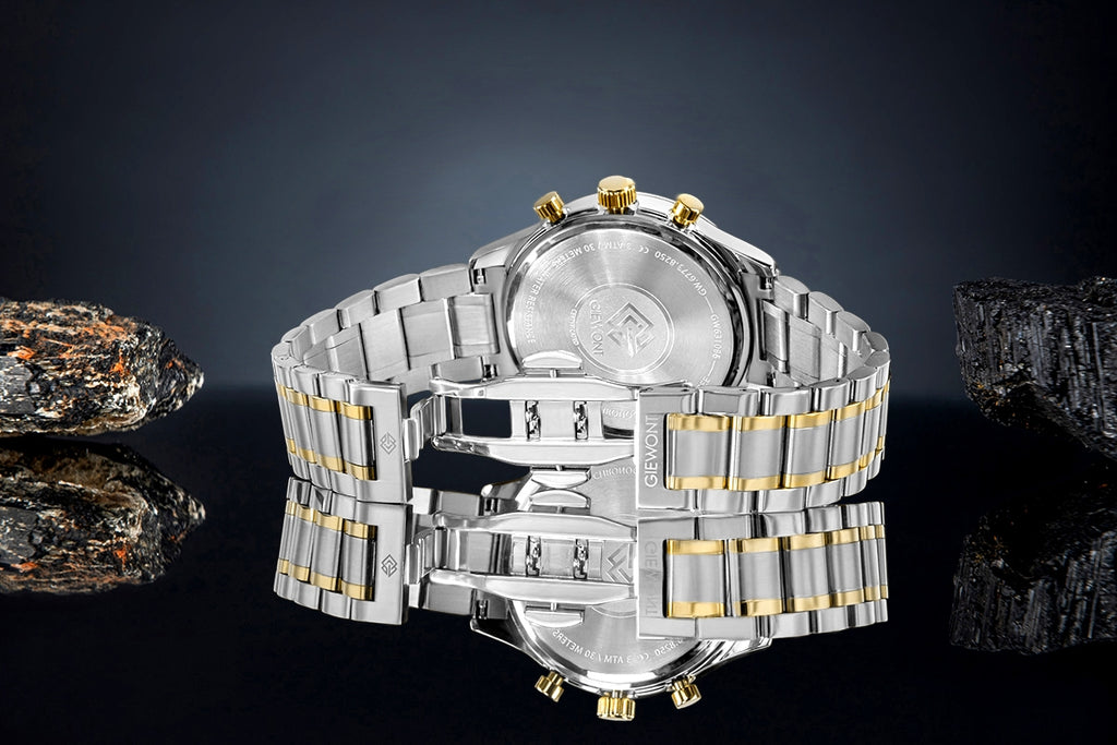Zegarek Męski Giewont Chronograph Sapphire Zielony GW6310-B6