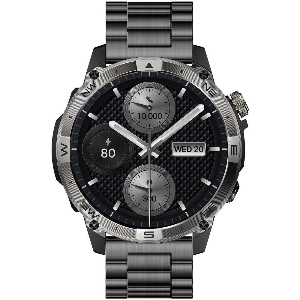 Smartwatch Gravity Czarny Pasek + Bransoleta GT46-2