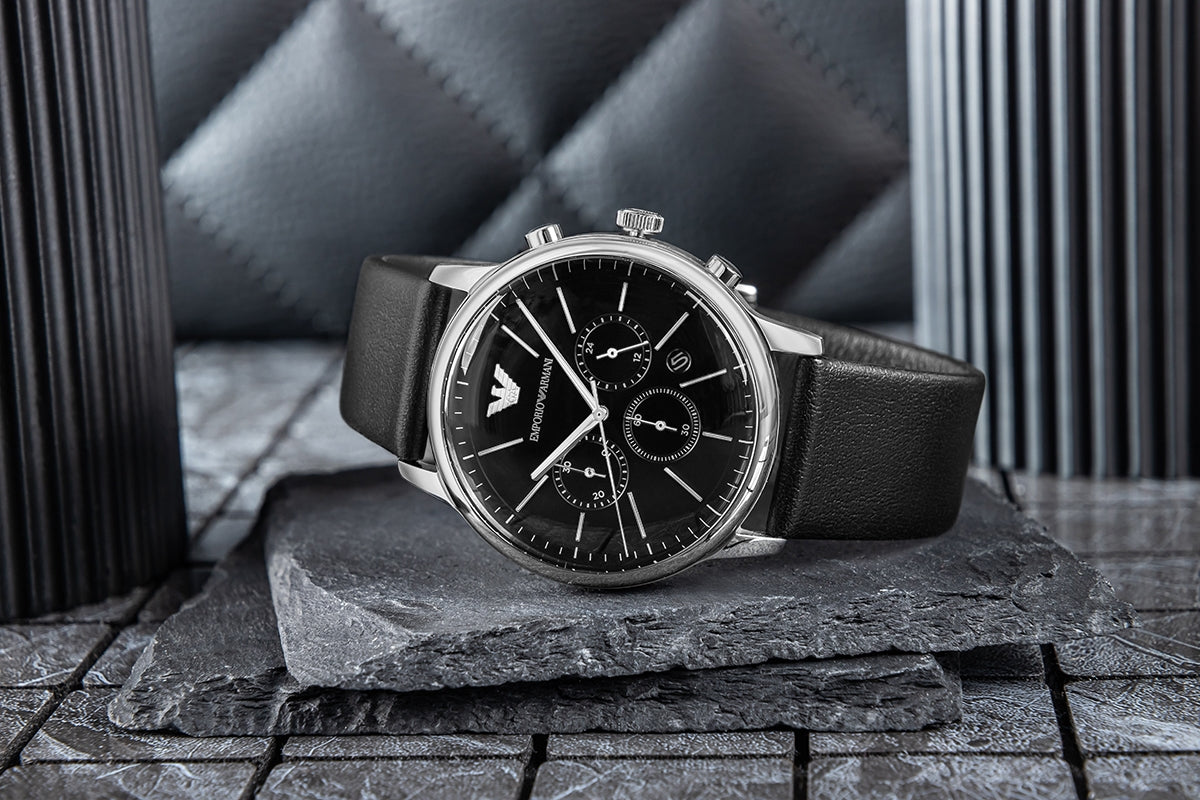 Zegarek Męski EMPORIO ARMANI Minimalist Chronograph AR11774