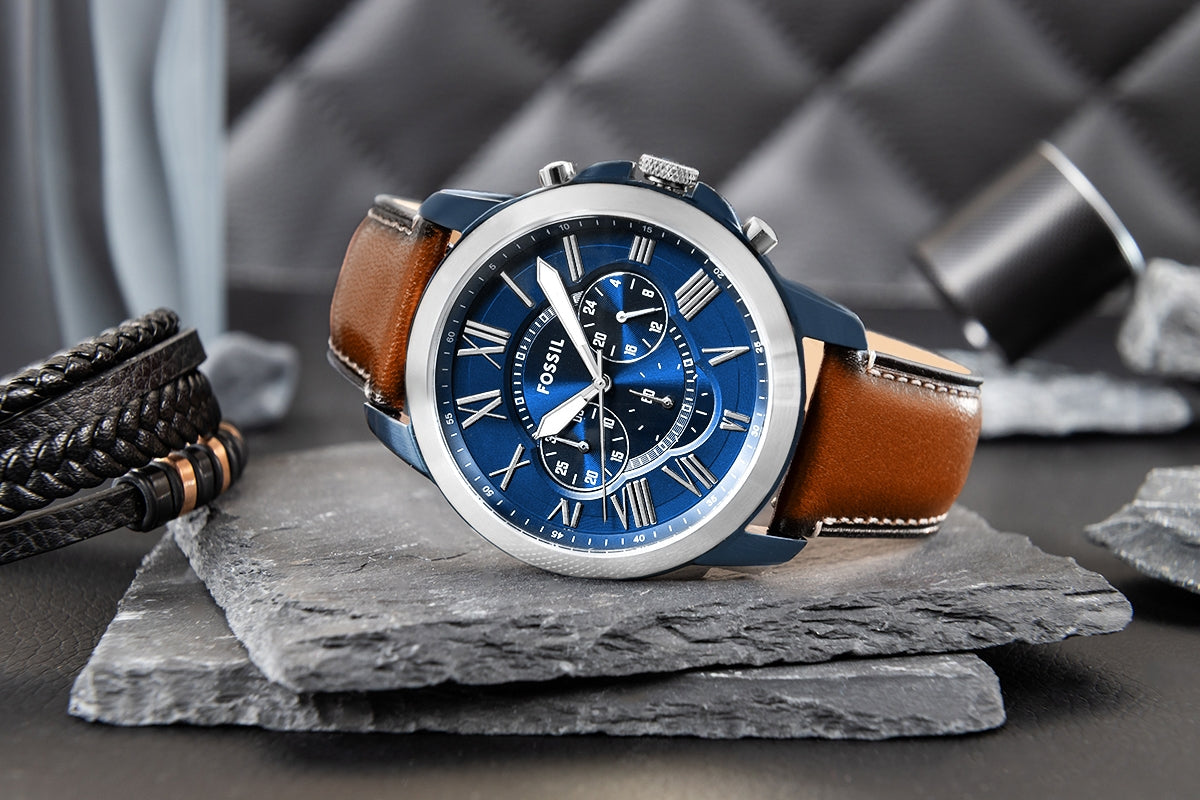 Zegarek Męski FOSSIL Grant Leather FS5151