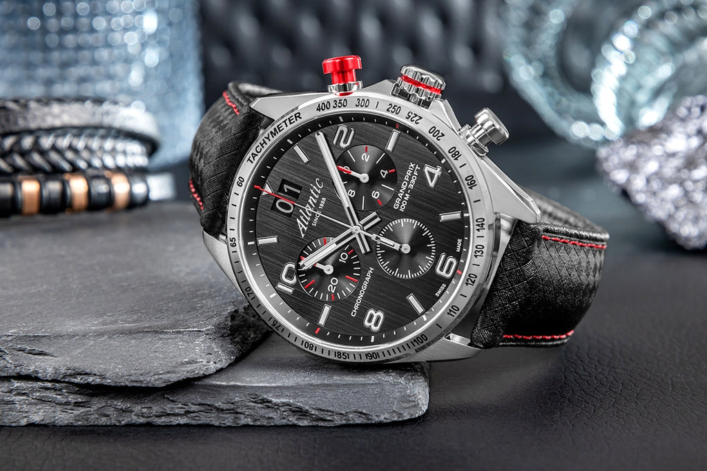 Zegarek Męski Atlantic Grand Prix Chrono 55463.41.65