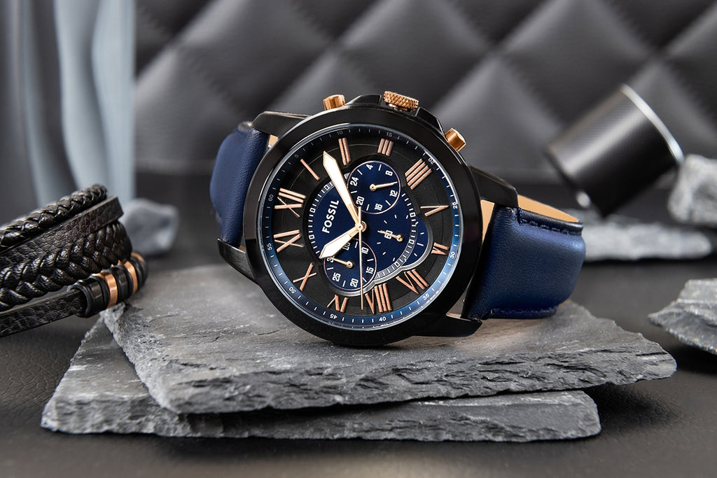 Zegarek Męski FOSSIL Grant Leather FS5061