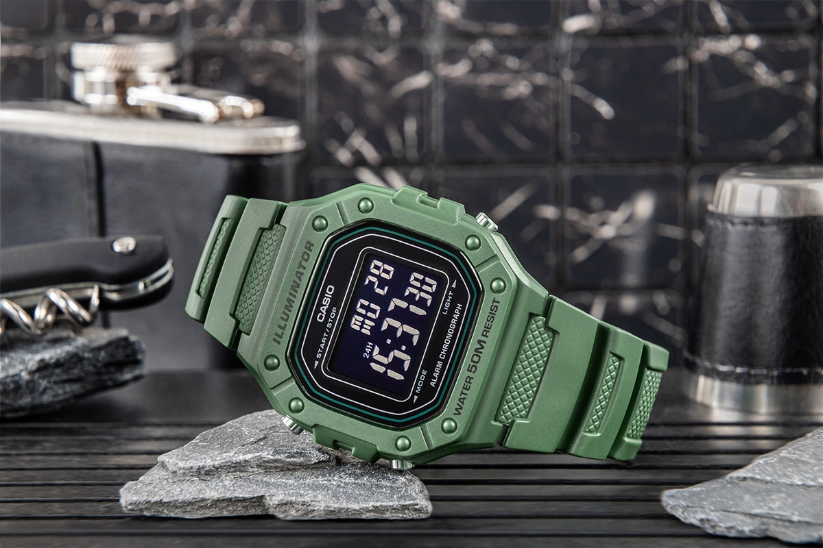 Zegarek CASIO W-218H-3BVEF Unisex