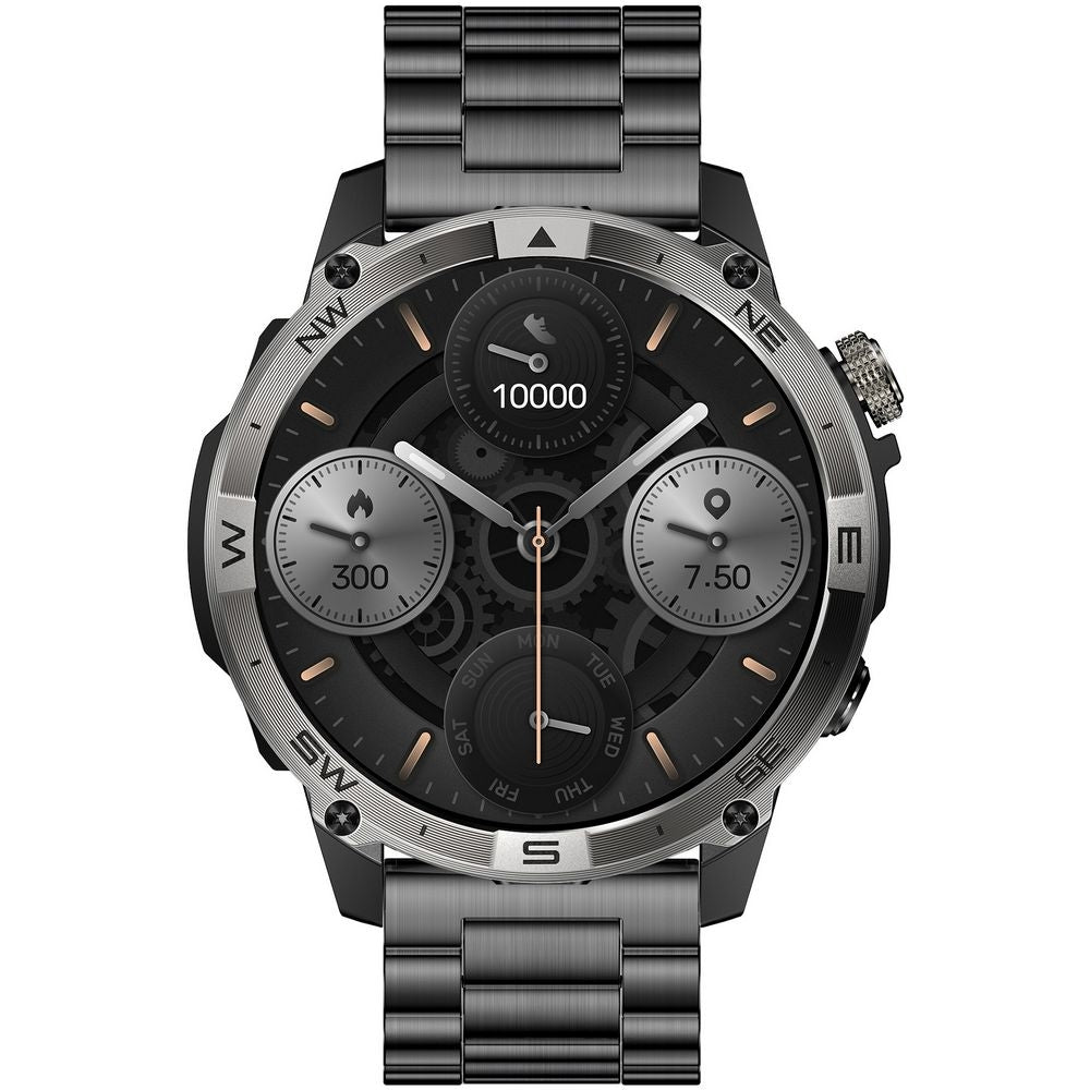 Smartwatch Gravity Czarny Pasek + Bransoleta GT46-1