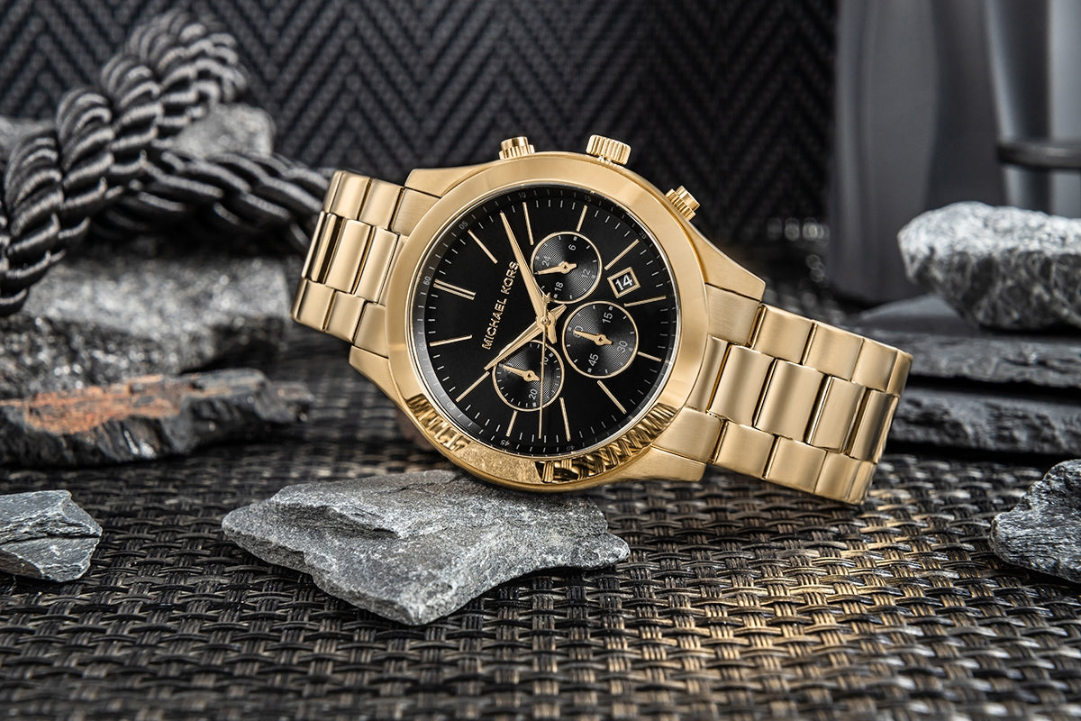 Zegarek Męski + Etui na karty MICHAEL KORS MK1076SET