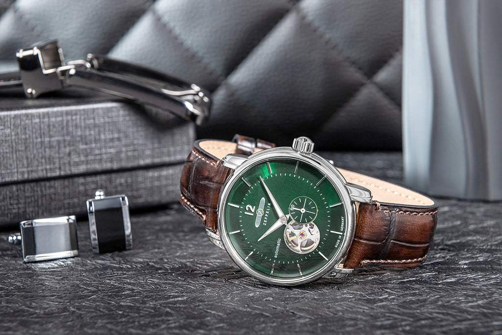 Zegarek Męski ZEPPELIN LZ120 Open Heart Automatic 8166-4