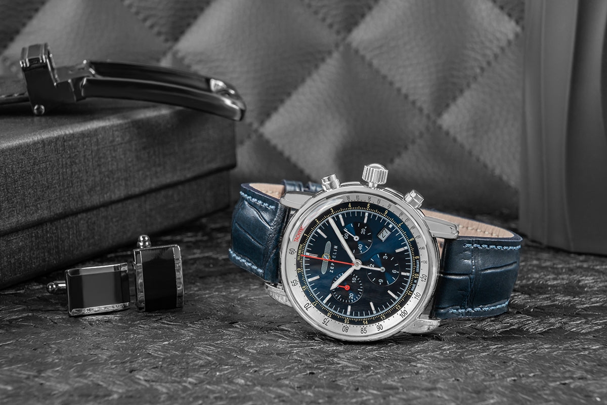 Zegarek Męski ZEPPELIN LZ14 Marine Chronograph 8888-3