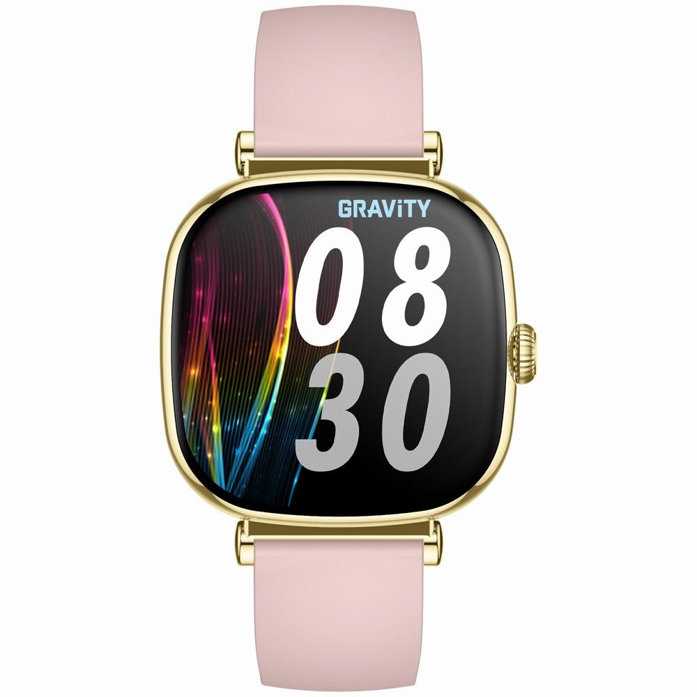 Smartwatch Gravity Złoty Bransoleta + Pasek GT32-1