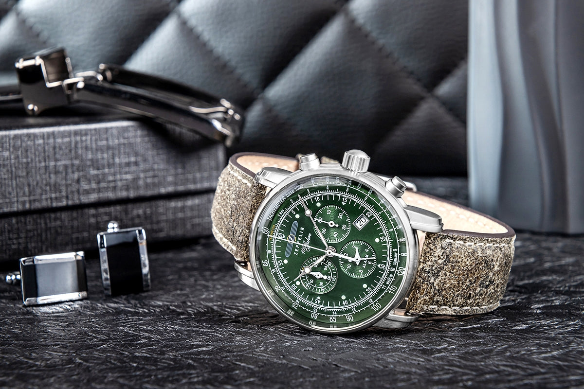 Zegarek Męski ZEPPELIN 100 Jahre Chronograph 8680-4