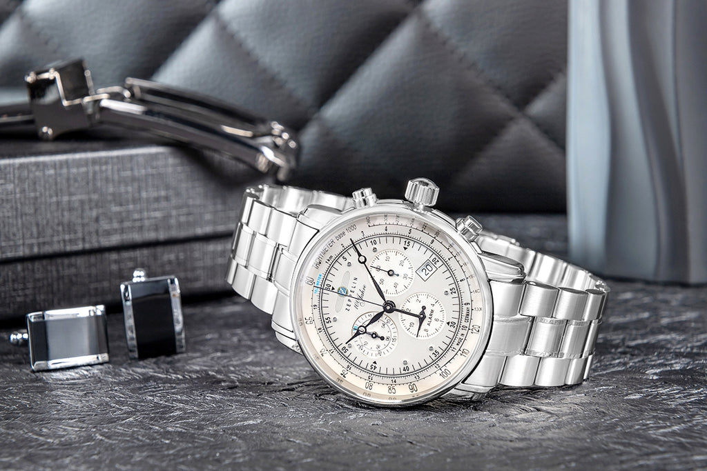 Zegarek Męski ZEPPELIN 100 Jahre Chronograph 7680MB-1