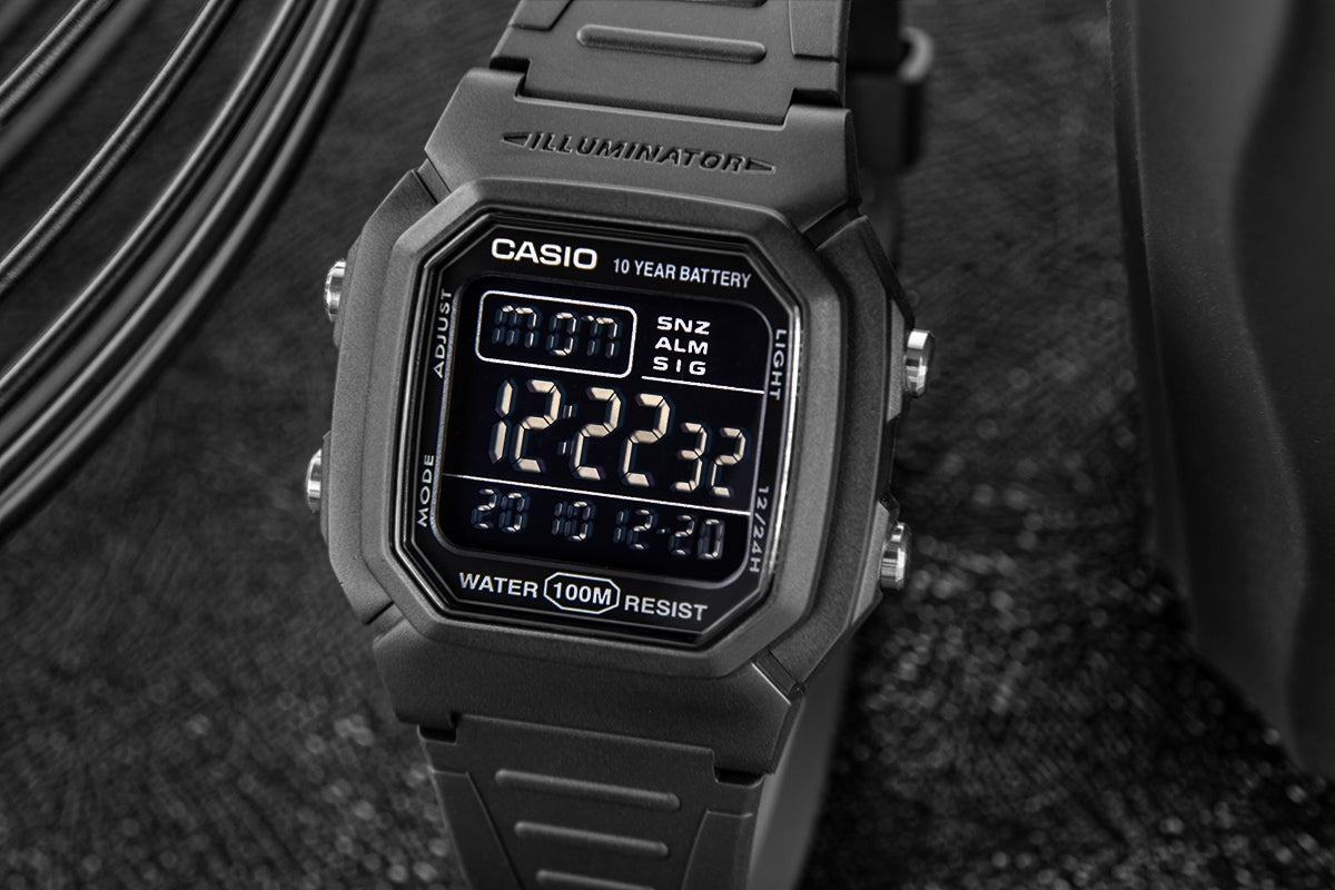 Zegarek Męski CASIO W-800H-1BVDF