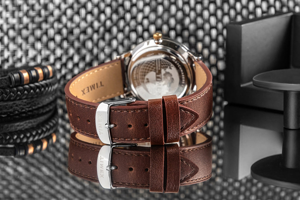 Zegarek Męski TIMEX Waterbury Classic Moon Phase TW2W75600