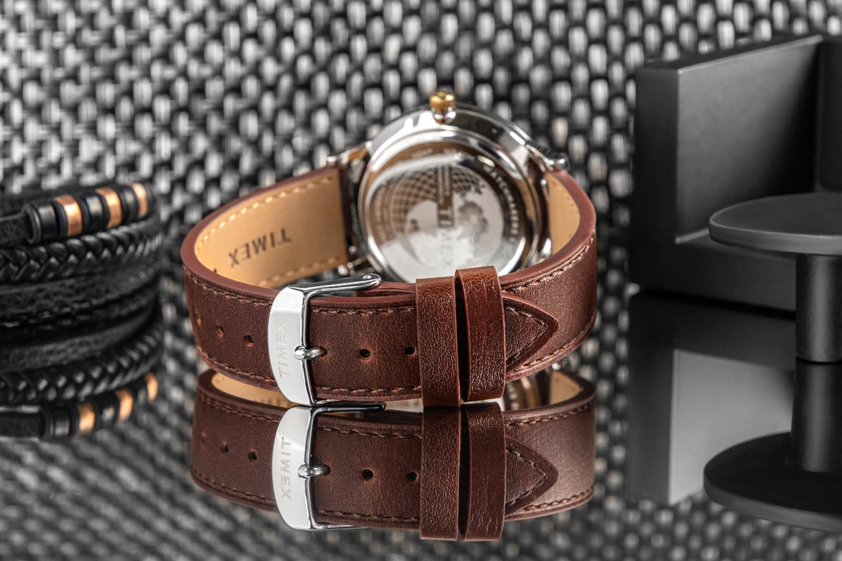 Zegarek Męski TIMEX Waterbury Classic Moon Phase TW2W75600