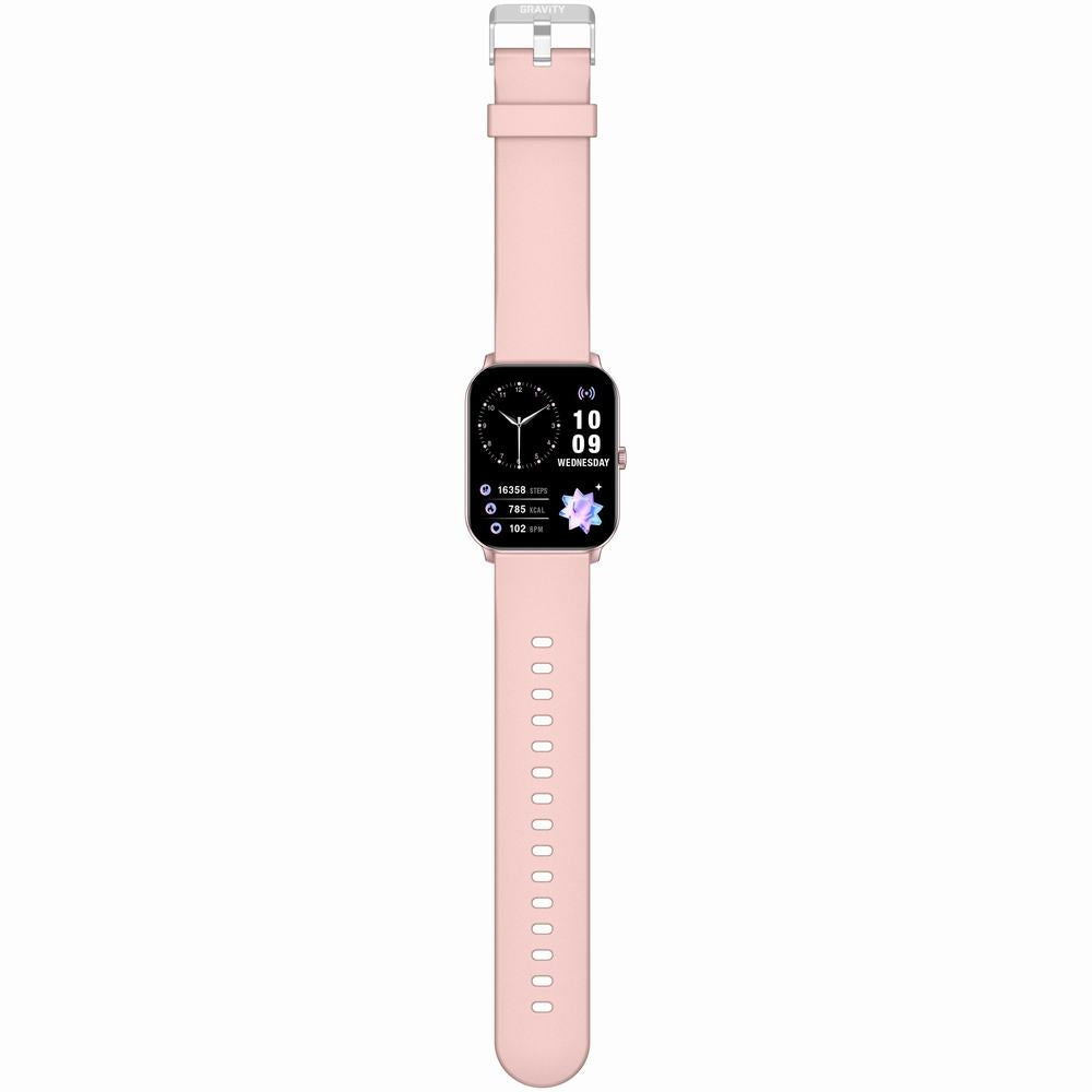 Smartwatch Gravity Różowe Złoto Różowy GT36-1