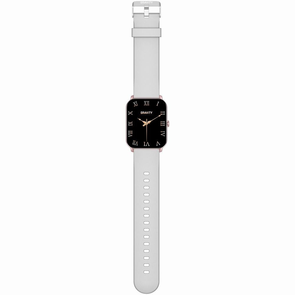 Smartwatch Gravity Różowe Złoto Szary GT36-2