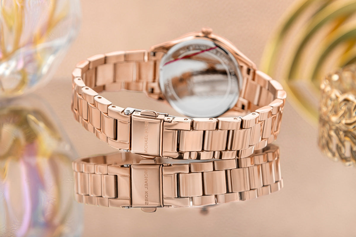 Zegarek Damski Michael Kors Lauryn + biżuteria MK4850SET