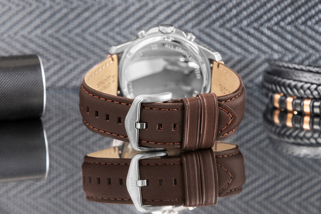 Zegarek Męski FOSSIL Grant Leather FS4735