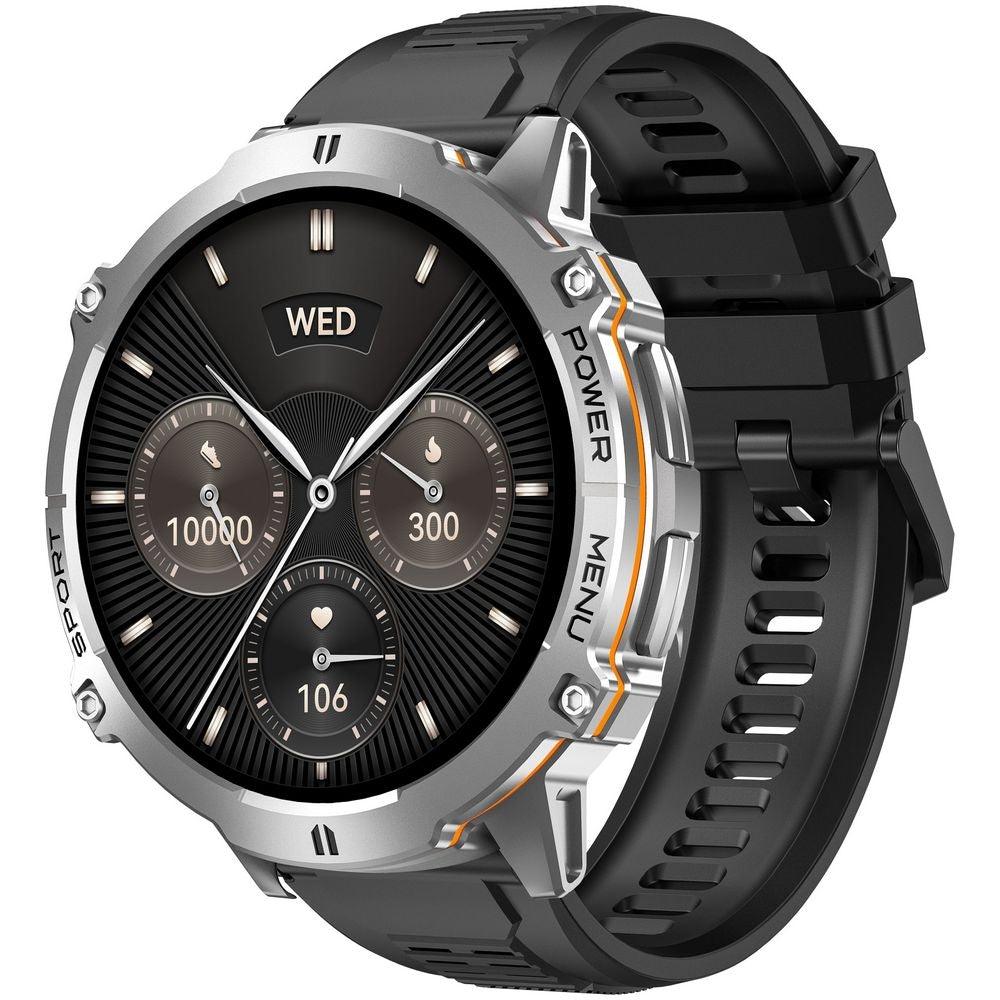 Smartwatch Gravity Grafitowy Pasek + Bransoleta GT42-3