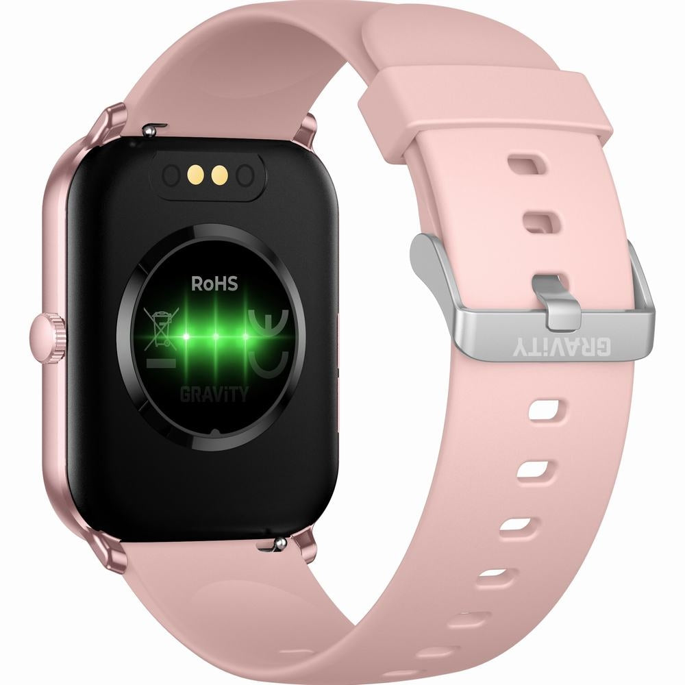 Smartwatch Gravity Różowe Złoto Różowy GT36-1
