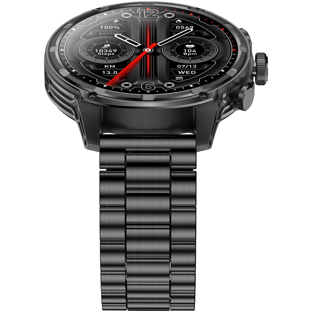 Smartwatch Gravity Czarny Pasek + Bransoleta GT41-1