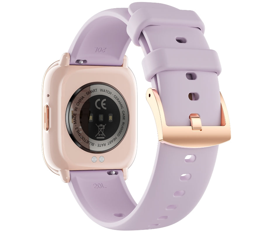 Smartwatch Damski Rubicon RNCF31 ROSE GOLD Bransoleta + 2 Paski