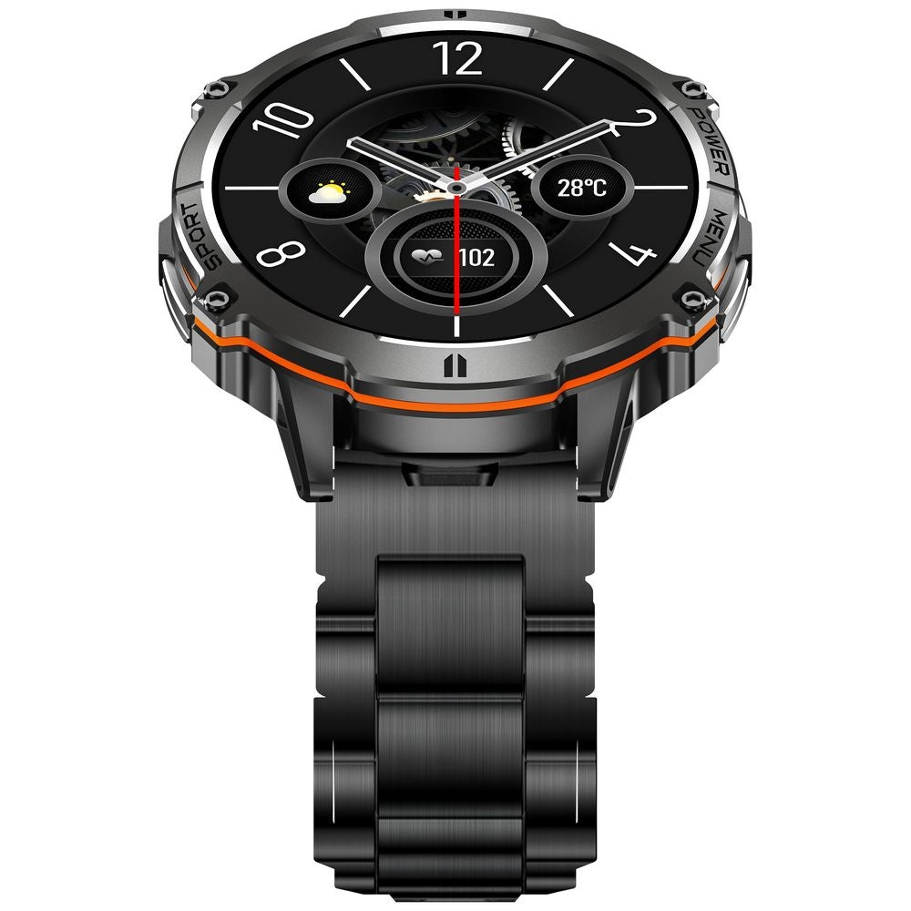 Smartwatch Gravity Czarny Pasek + Bransoleta GT42-1