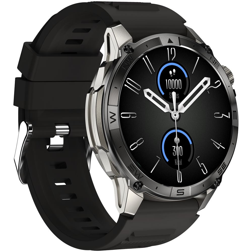 Smartwatch Gravity Grafitowy Pasek + Bransoleta GT46-3