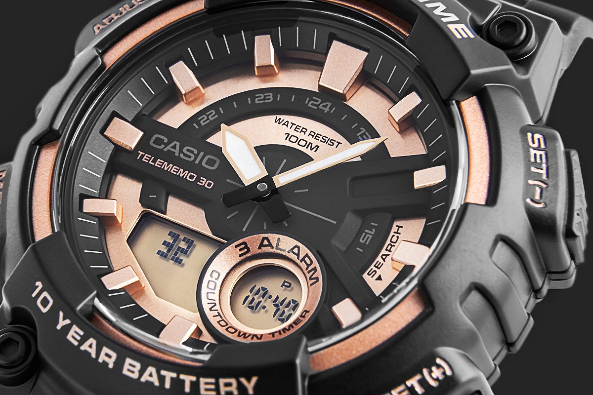 Zegarek Męski CASIO Gerton AEQ-110W-1A3VDF