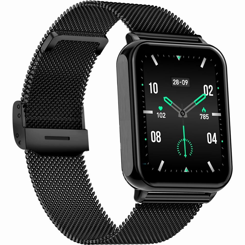 Smartwatch Gravity Biało Czarny 2 Paski GT17-8