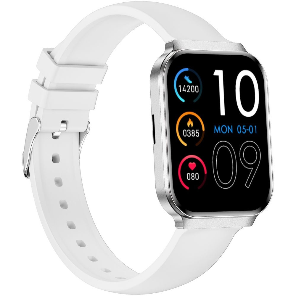 Smartwatch Gravity Srebrny Pasek + Bransoleta GT44-4