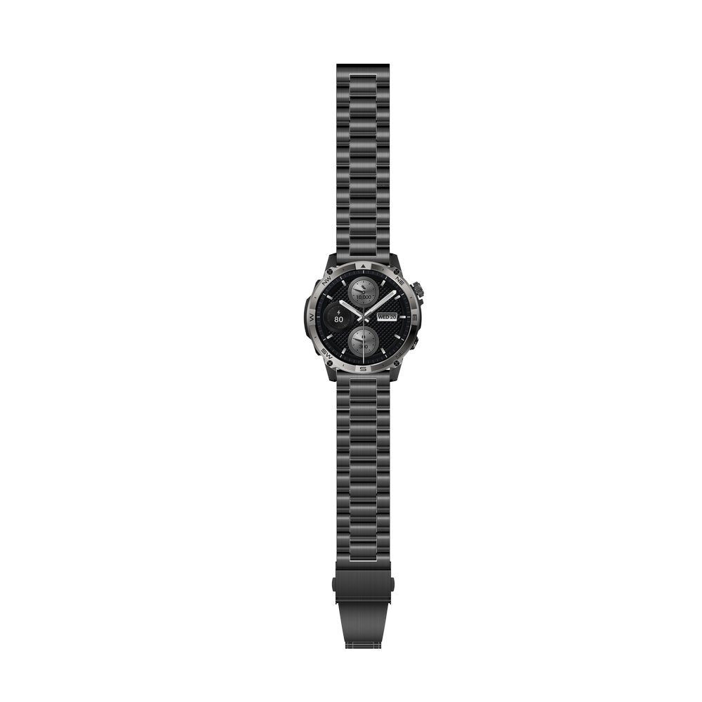 Smartwatch Gravity Czarny Pasek + Bransoleta GT46-2